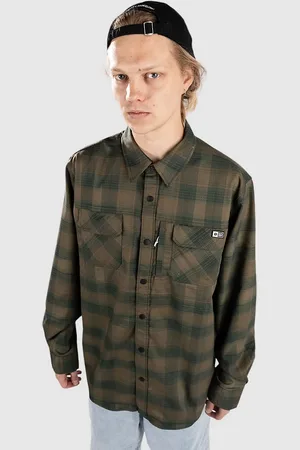 Salty Crew Fathom Tech Camisa verde