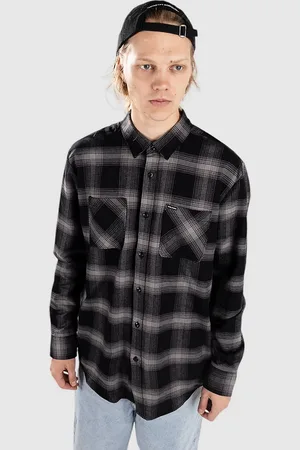 Volcom Netastone Flannel Camisa negro
