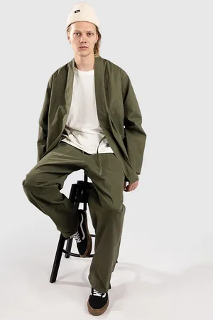 Anerkjendt Akjesper Kimono Overshirt Chaqueta verde