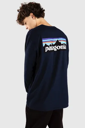 Patagonia P-6 Logo Responsibili Camiseta azul