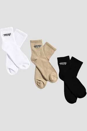 Empyre 3 Pack Multi Quarter Socks estampado