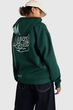 Santa Cruz Fever Dream Dot Sudadera con Cremallera verde