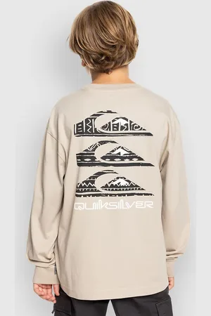 Quiksilver Vintage Mix Kids Longsleeve T-Shirt marrón