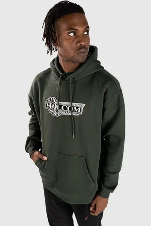 Volcom VoL/Stoned Sudadera con Capucha verde