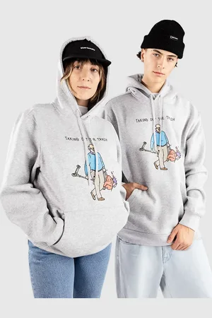 BROTHER MERLE Rubbish Sudadera con Capucha gris