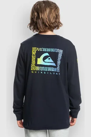 Quiksilver Revival Kids Longsleeve T-Shirt azul