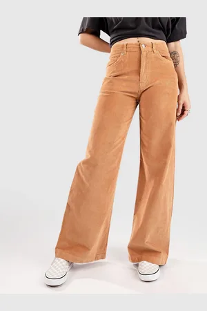 Roxy Surf On Cloud Cord Stretch Pantalones naranja