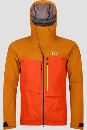 ORTOVOX 3L Ravine Shell Chaqueta naranja