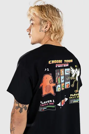 A.Lab Choose Your Fighter Camiseta negro