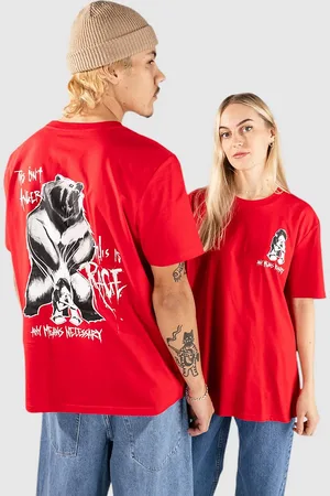 Any Means Necessary This Is Rage Camiseta rojo