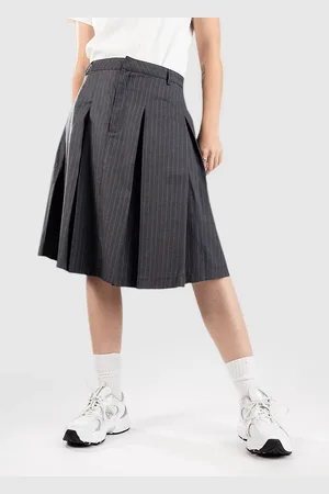 Misfit Aquarius Pleated Falda gris
