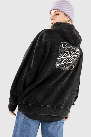 Santa Cruz Ornate Dot Sudadera con Capucha negro