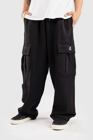 Ninth Hall Stash Baggy Cargo Pantalones de Chándal negro