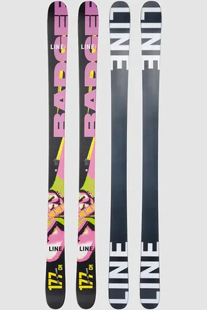 Line Honey Badger 2025 Skis estampado