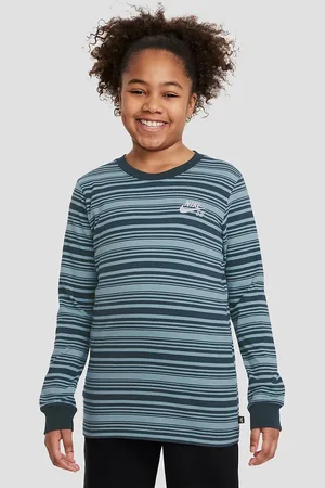 Nike Sb Stripe Kids Longsleeve T-Shirt azul