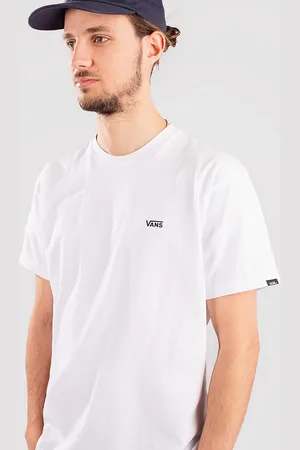 Vans Left Chest Logo Camiseta blanco