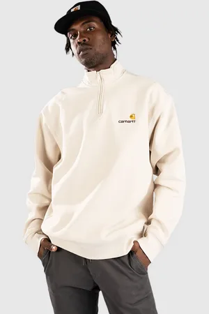 Carhartt Half Zip American Script Sudadera con Cremallera