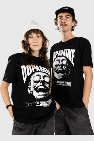 Any Means Necessary Dopamine Camiseta negro