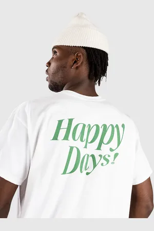 Blue Tomato Happy Days Camiseta blanco