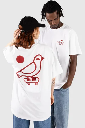 Macba Life Bird Camiseta blanco