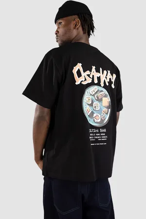 Denim Project Osaka Sushi Camiseta negro