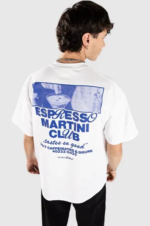 Another Cotton Lab Espresso Martini Camiseta blanco