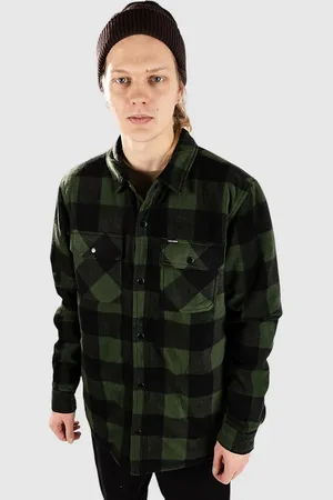 Volcom Bowered Fleece Camisa verde