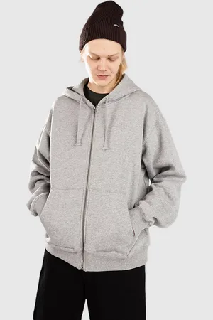 Ninth Hall Fundamental Sudadera con Cremallera gris