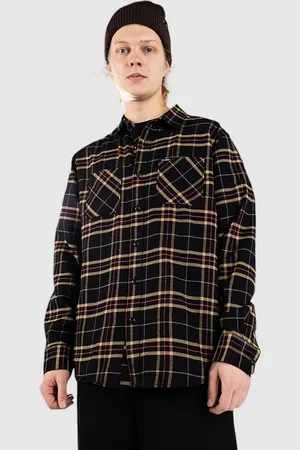Volcom Netastone Flannel Camisa negro