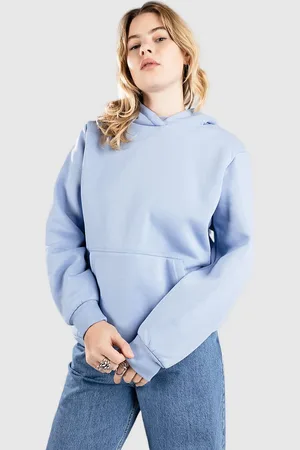 Urban classics Fluffy Sudadera con Capucha azul