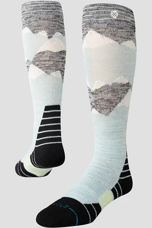 Stance Windy Peaks Mid Wool Snow Calcetines Técnicos verde