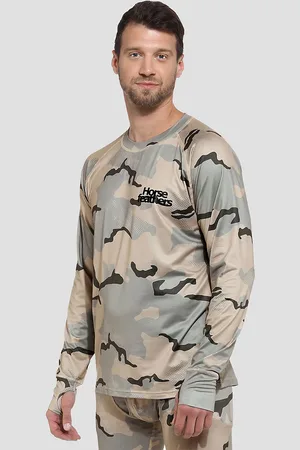 Horsefeathers Riley Camiseta Técnica camuflaje