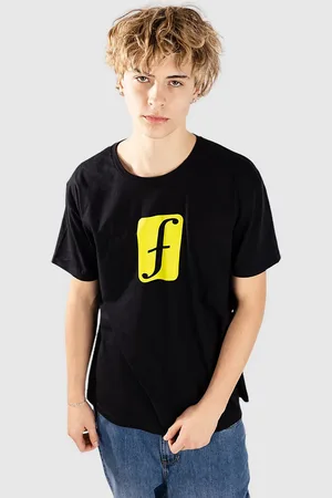 Forum F-Solid Camiseta negro