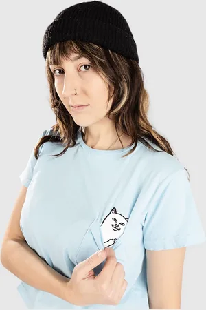 Rip N Dip Lord Nerm Cropped Camiseta azul