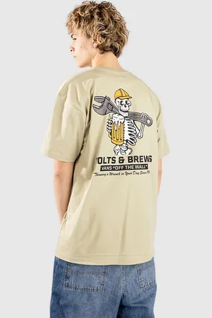 Vans Wrenched Camiseta marrón