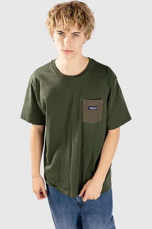 Patagonia Daily Pocket Camiseta verde