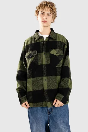 Vans Denby Fuzzy Shacket Camisa verde
