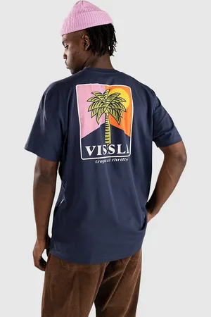 Vissla Tropical Thrills Premium Organic Camiseta azul