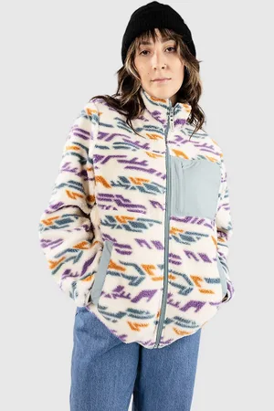 Iriedaily Arkta Teddy 2 Sudadera con Cremallera estampado