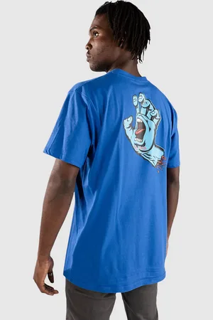 Santa Cruz Screaming Hand Chest Camiseta azul