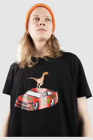 ICECREAM 420 Dinosour Racing Logo Camiseta negro