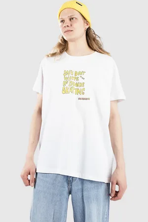 ICECREAM Ydwtiys Logo Camiseta blanco
