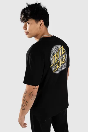 Santa Cruz Knox Faces Dot Camiseta negro
