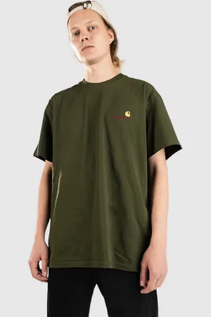 Carhartt American Script Camiseta verde