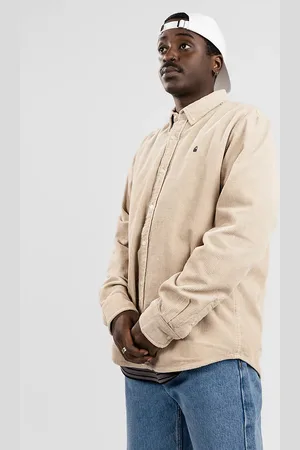 Carhartt Madison Cord Camisa marrón