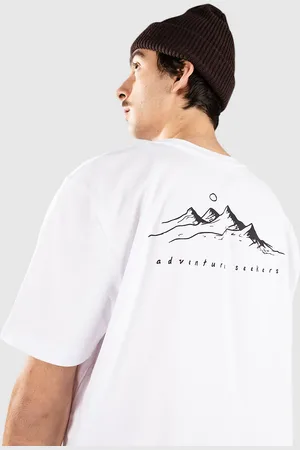 Coal Mountainscape 3.0 Camiseta blanco