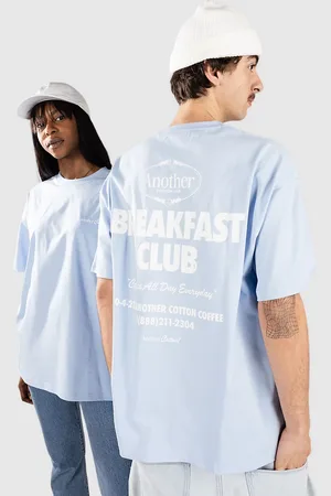 Another Cotton Lab Breakfast Club Camiseta azul