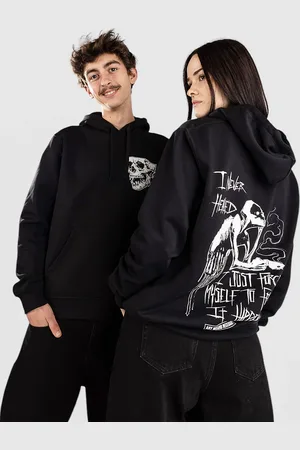 Any Means Necessary To Forget Sudadera con Capucha negro
