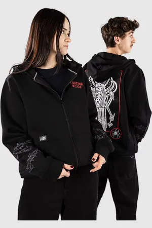 Lurking Class Moons Full Sudadera con Cremallera negro