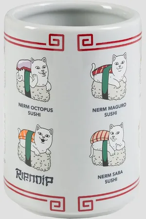 Rip N Dip Sushi Nerm Tea Cup Botella estampado